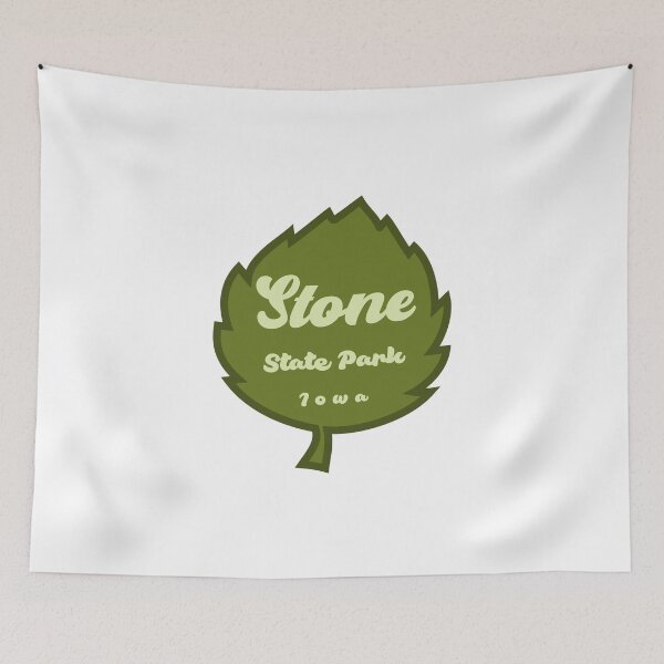 Item preview, Stone State Park Iowa Leaf designed and sold by bivenart.