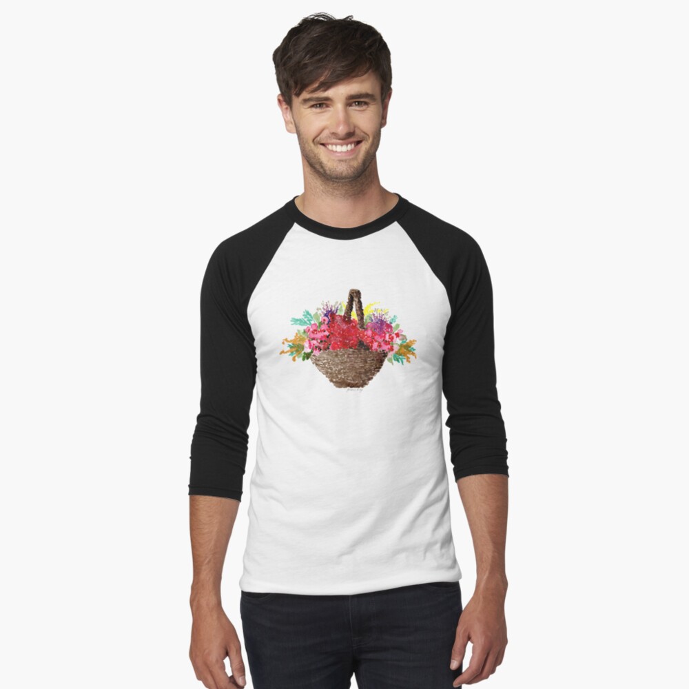 Item preview, Baseball ¾ Sleeve T-Shirt designed and sold by JaanaDay.