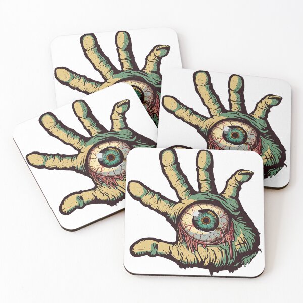 Item preview, EYE in Hand - Zombie Sticker - Skateboard  designed and sold by lapart.