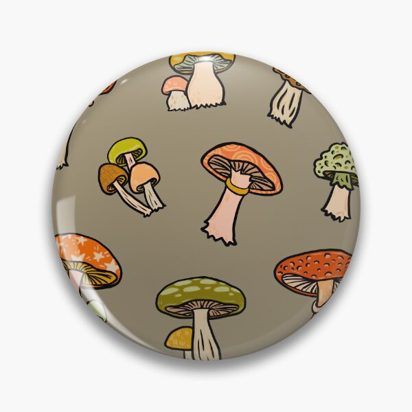 Item preview, Mini Mushrooms - 70s Aesthetic designed and sold by SunshyeStudios.