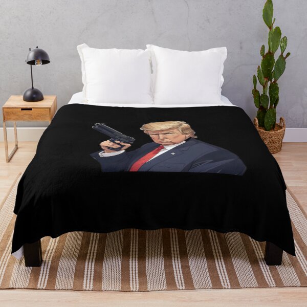 Vista previa del artículo con la obra «Donald Trump», diseñado y vendido por jakubooo.