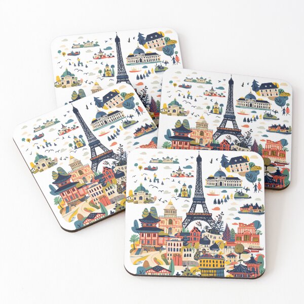 Item preview, World Landmarks Collage designed and sold by EmpressKorea.