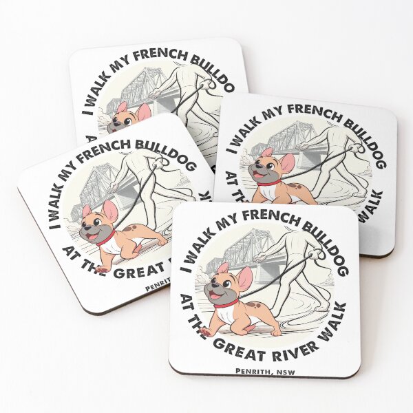 Item preview, French Bulldog Nepean River Penrith NSW designed and sold by The Western Weekender.