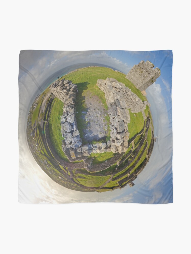 Alternate view of O'Brien Fort Inisheer, Aran Islands, Ireland Scarf