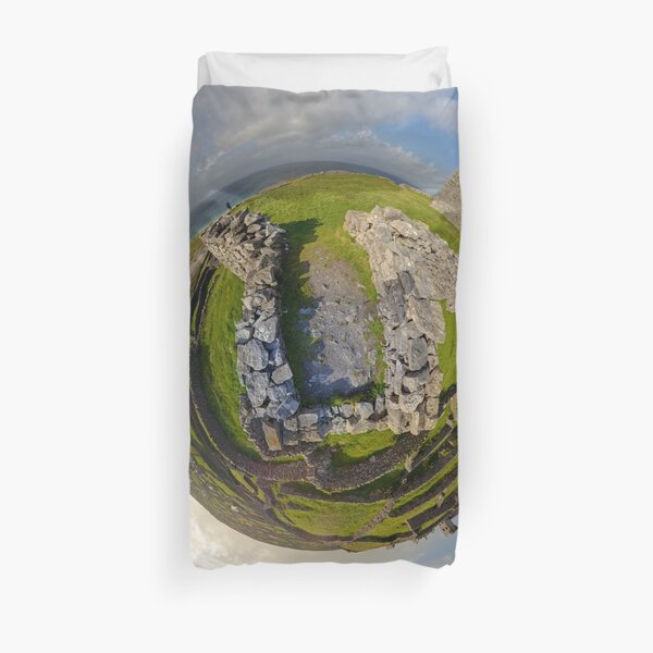 O'Brien Fort Inisheer, Aran Islands, Ireland Duvet Cover