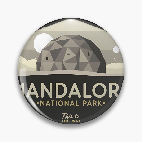 Item preview, Mandalore National Park This Is The Way designed and sold by Lindseyermott.