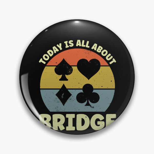 Item preview, Today is all about Bridge Playing Funny designed and sold by BlueBerry-Pengu.