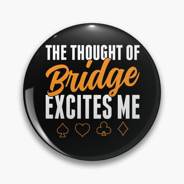 Item preview, The Thought of Bridge Exites Me Brdige Playing designed and sold by BlueBerry-Pengu.