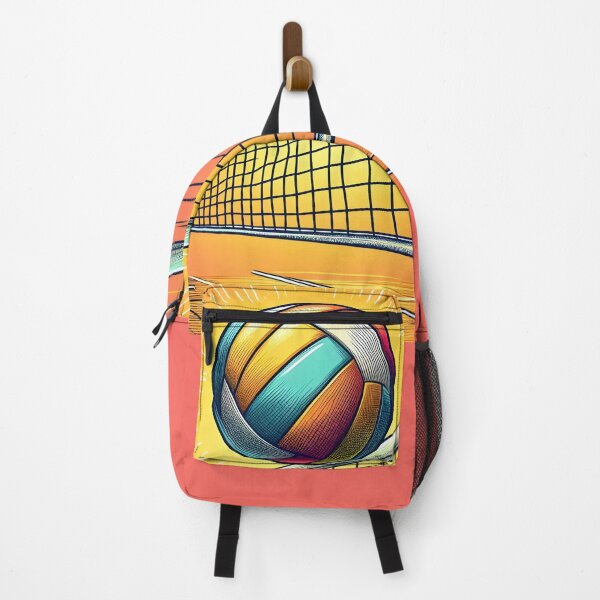 Item preview, bright volleyball emblem designed and sold by orthodox-icon.