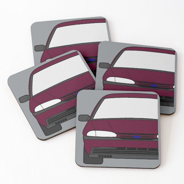 Item preview, Ford Mondeo Mk1 front aubergine designed and sold by EdimDesign.