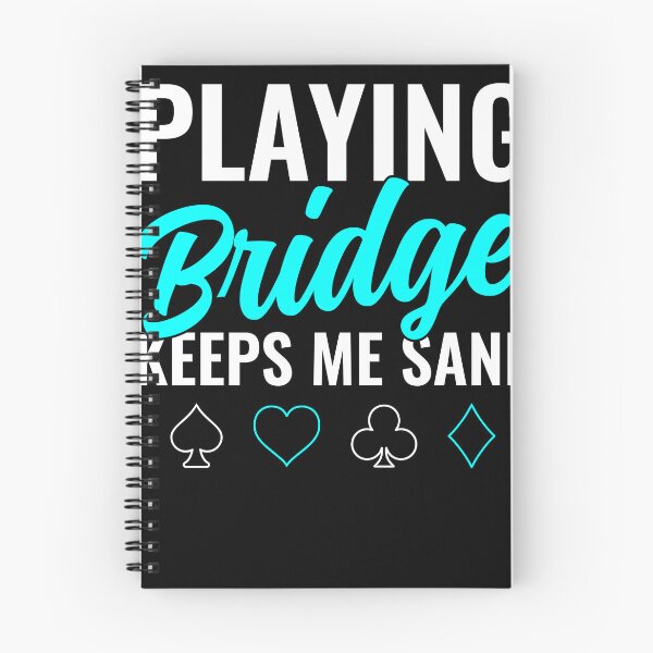 Item preview, Playing Bridge Keeps Me Sane Funny designed and sold by BlueBerry-Pengu.