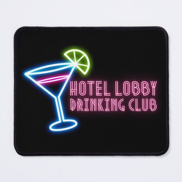 Item preview, Hotel Lobby Drinking Club designed and sold by SleepingFoxy.