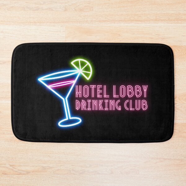 Item preview, Hotel Lobby Drinking Club designed and sold by SleepingFoxy.