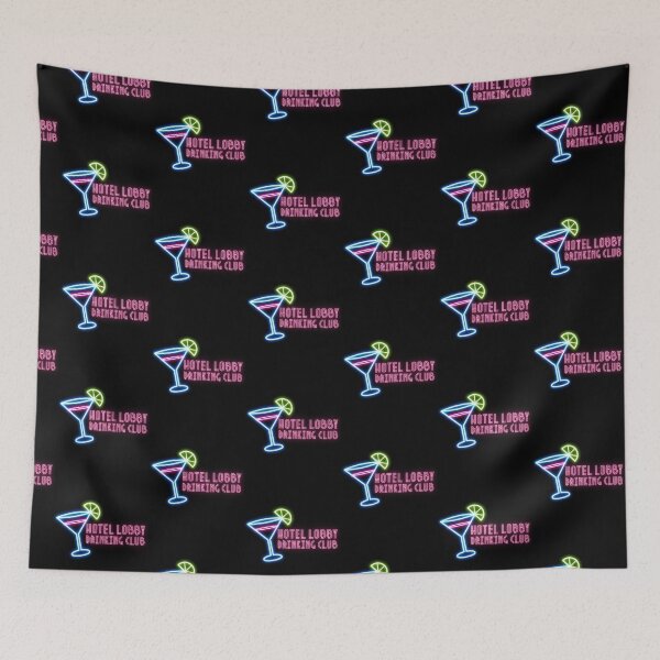 Item preview, Hotel Lobby Drinking Club designed and sold by SleepingFoxy.