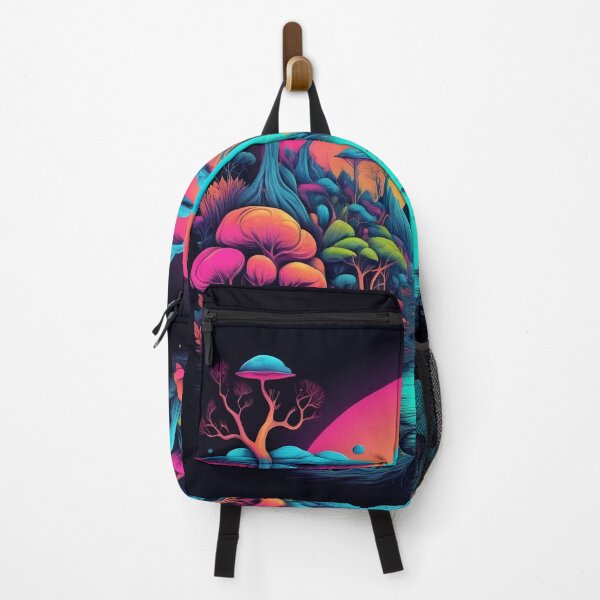 Item preview, Neon surrlealist landscape designed and sold by Raluk.