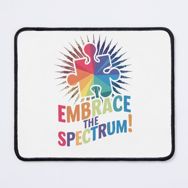 Item preview, EMBRACE THE SPECTRUM! Heartfelt Diversity designed and sold by SplashTastic.