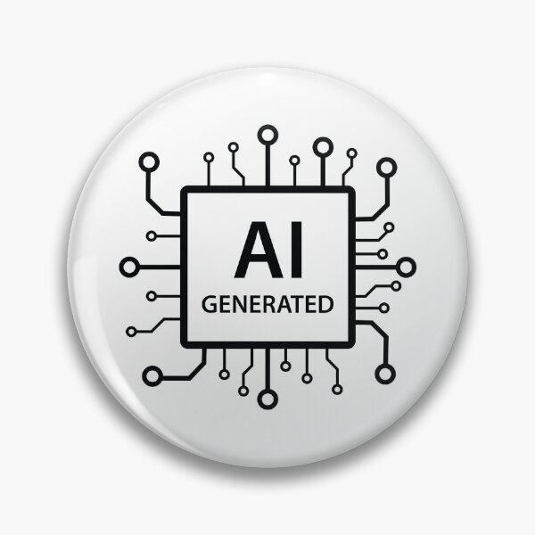 Item preview, AI-Generated Icon: Symbol of Artificial Intelligence designed and sold by digijob.