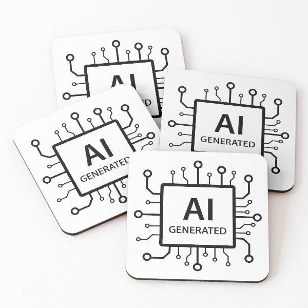 Item preview, AI-Generated Icon: Symbol of Artificial Intelligence designed and sold by digijob.