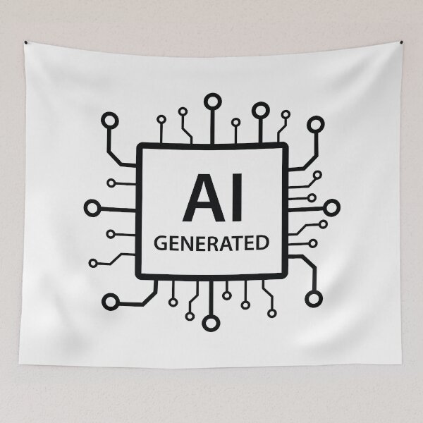 Item preview, AI-Generated Icon: Symbol of Artificial Intelligence designed and sold by digijob.