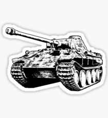 Panther Tank Sticker