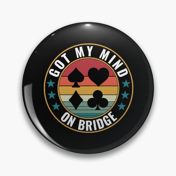 Item preview, Gotr My Mind on PLaying Bridge Funny designed and sold by BlueBerry-Pengu.