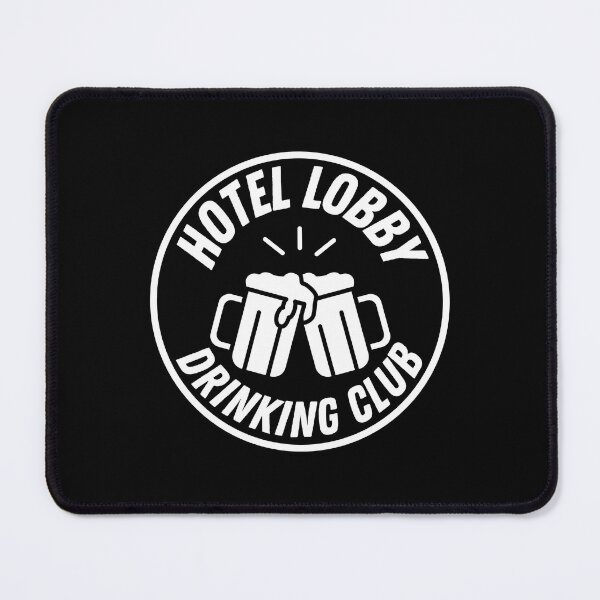 Item preview, Hotel Lobby Drinking Club designed and sold by SleepingFoxy.