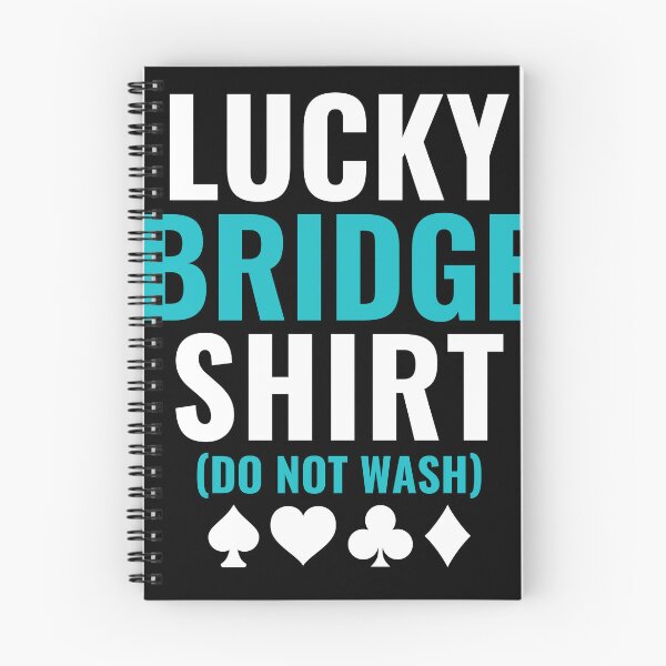 Item preview, Lucky Bridge Shirt Bridge Player Funny designed and sold by BlueBerry-Pengu.