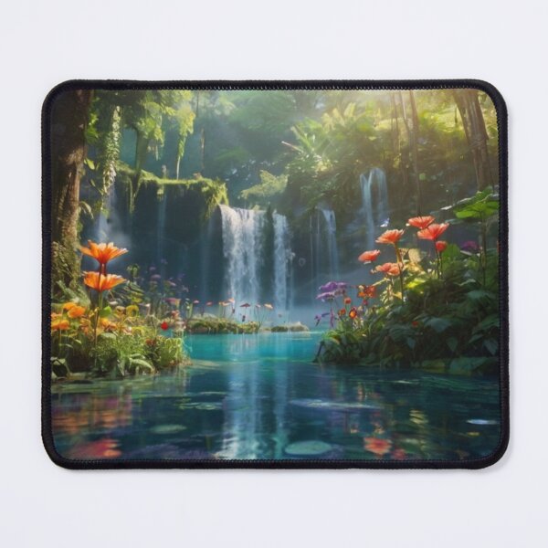 Item preview, Mystic Woodland Haven Avatar's Whispering Waterscape designed and sold by BlareBlare.