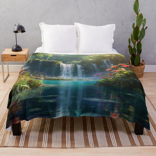 Item preview, Mystic Woodland Haven Avatar's Whispering Waterscape designed and sold by BlareBlare.