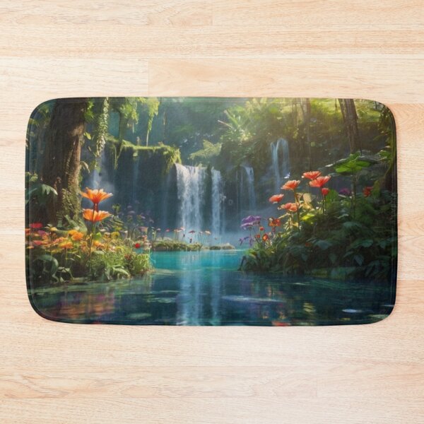 Item preview, Mystic Woodland Haven Avatar's Whispering Waterscape designed and sold by BlareBlare.