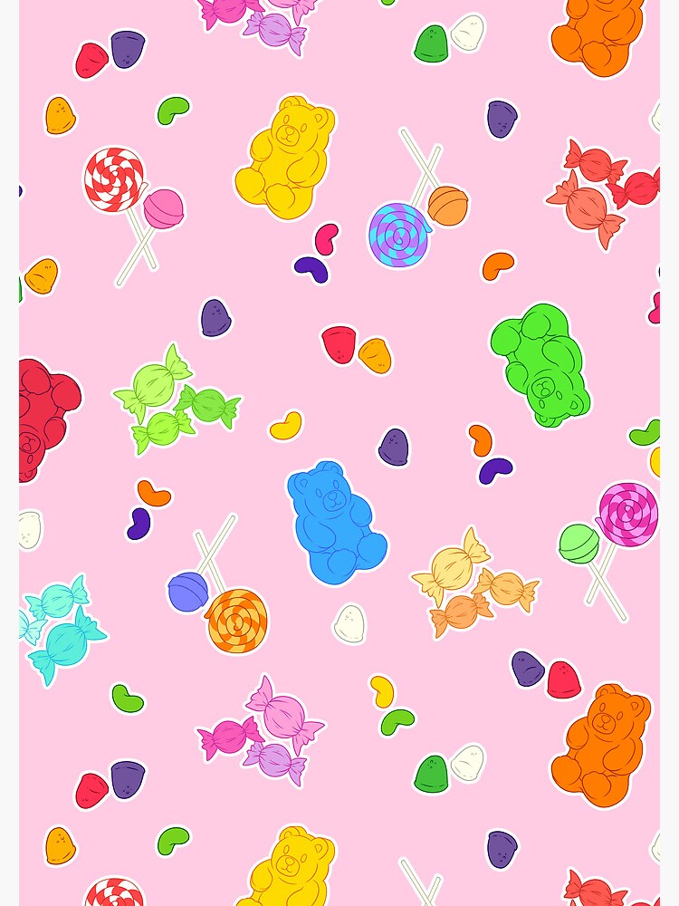 Thumbnail 3 of 3, Journal, Dreams of Candy (Pink) designed and sold by XantheDoodles.