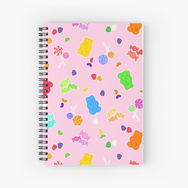 Dreams of Candy (Pink) Spiral Notebook