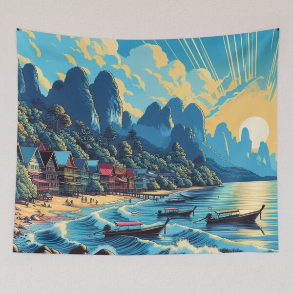 Item preview, Tropical Paradise Bay 01 designed and sold by I-HERE.
