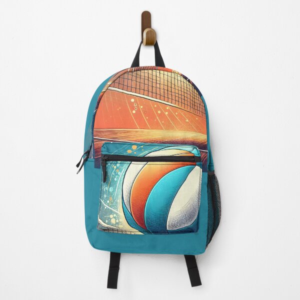 Item preview, bright volleyball emblem designed and sold by orthodox-icon.