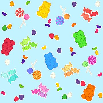 Artwork thumbnail, Dreams of Candy (Blue) by XantheDoodles
