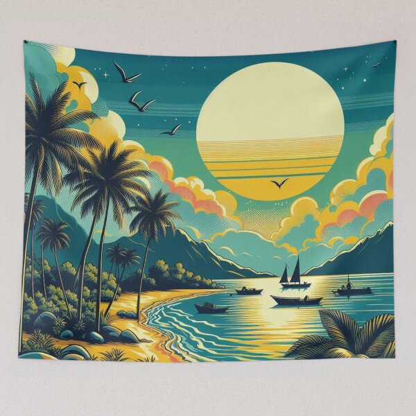 Item preview, Tropical Paradise Bay 04 designed and sold by I-HERE.