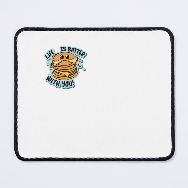 Item preview, Life is Batter with You - Pancake Smiley designed and sold by NiftyWrx.