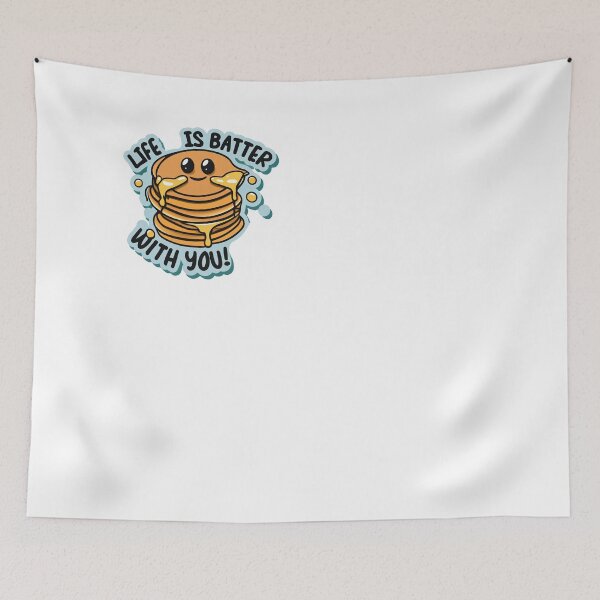 Item preview, Life is Batter with You - Pancake Smiley designed and sold by NiftyWrx.