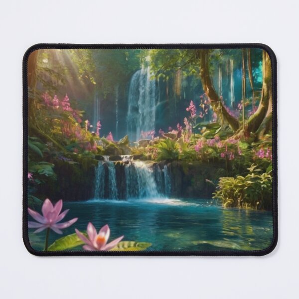 Item preview, Verdant Vale Vista Avatar's Realm of Water and Petals designed and sold by BlareBlare.