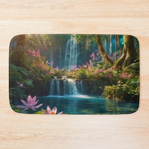 Item preview, Verdant Vale Vista Avatar's Realm of Water and Petals designed and sold by BlareBlare.