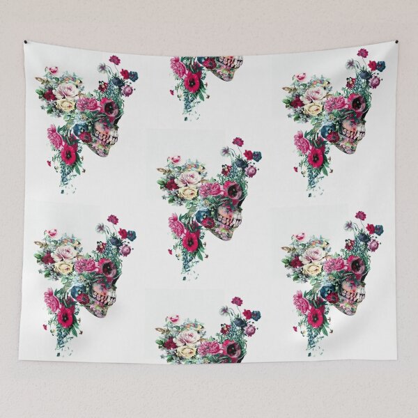 Item preview, Gorgeous Floral Skull designed and sold by Maddie4Real.