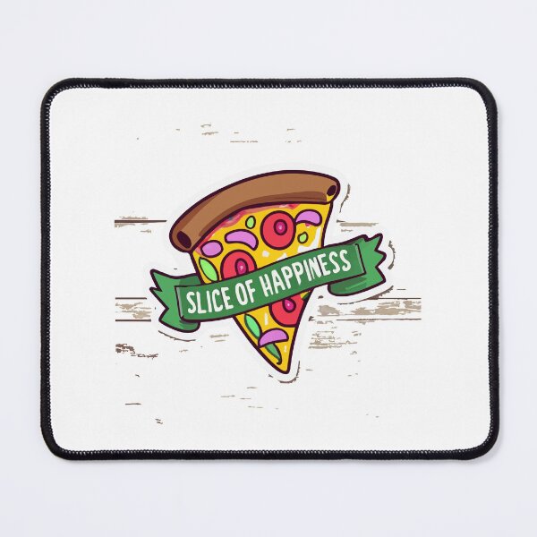 Item preview, Slice of Happiness - Vibrant Pizza Illustration designed and sold by NiftyWrx.