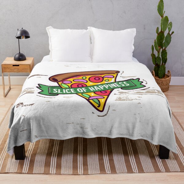 Item preview, Slice of Happiness - Vibrant Pizza Illustration designed and sold by NiftyWrx.