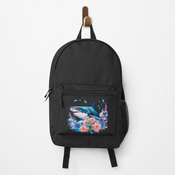 Item preview, Shark in flower designed and sold by AnimalsDH305.