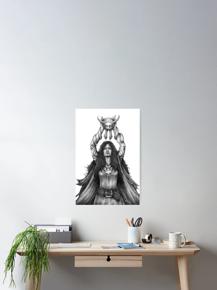 Thumbnail 2 of 3, Poster, Invocation designed and sold by slothstudio.