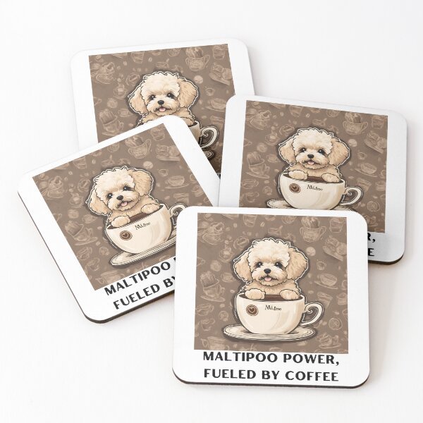 Item preview, Maltipoo coffee owner mom dad lover vintage designed and sold by SoulfulT.