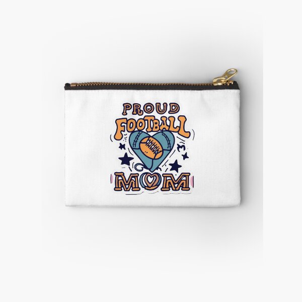 Item preview, Proud Football Mom Heart and Soccer Ball Design designed and sold by NiftyWrx.