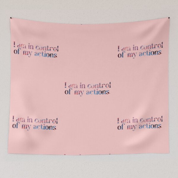 Item preview, I am in control of my actions designed and sold by angelyara.