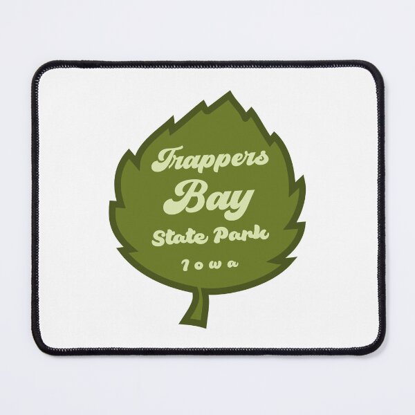Item preview, Trappers Bay State Park Iowa Leaf designed and sold by bivenart.
