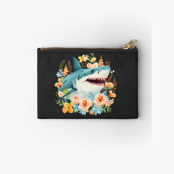 Item preview, Shark in flower designed and sold by AnimalsDH305.